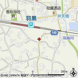 茨城県桜川市友部1621周辺の地図