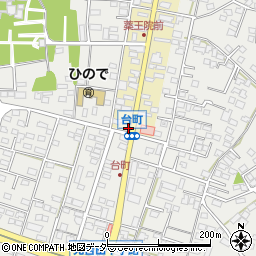 茨城県水戸市元台町1514-2周辺の地図