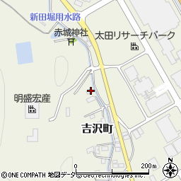 群馬県太田市吉沢町1143周辺の地図