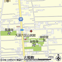 群馬県太田市大原町423-2周辺の地図