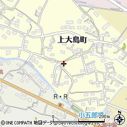 群馬県高崎市上大島町148周辺の地図