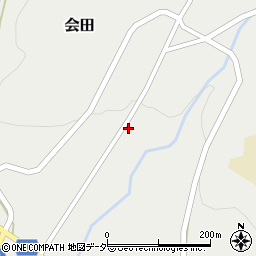 長野県松本市会田452周辺の地図