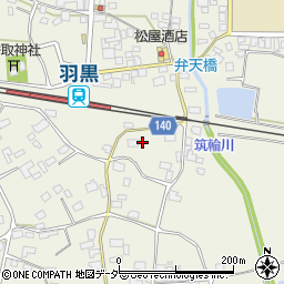 茨城県桜川市友部1630周辺の地図