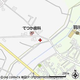 栃木県小山市三拝川岸74周辺の地図