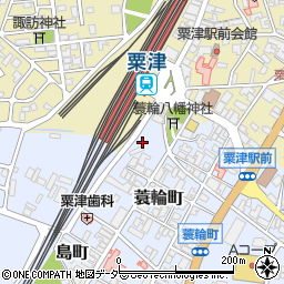 石川県小松市蓑輪町ニ周辺の地図