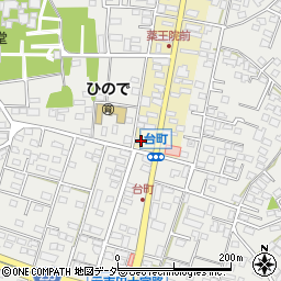 茨城県水戸市元台町1514-1周辺の地図