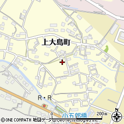 群馬県高崎市上大島町153周辺の地図