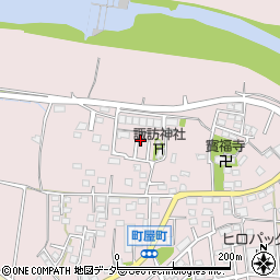 群馬県高崎市町屋町805周辺の地図