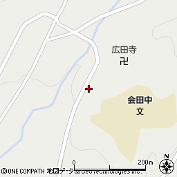 長野県松本市会田572周辺の地図