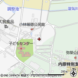 茨城県水戸市小林町1186-98周辺の地図