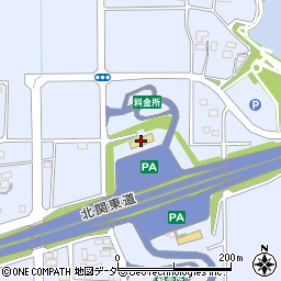 ミニストップ波志江ＰＡ下り店周辺の地図