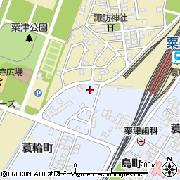 石川県小松市蓑輪町ヌ1周辺の地図