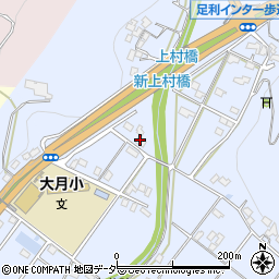 栃木県足利市樺崎町208周辺の地図