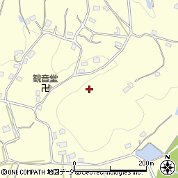 茨城県笠間市南吉原周辺の地図