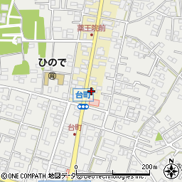茨城県水戸市元台町1509-2周辺の地図