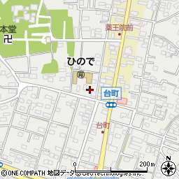茨城県水戸市元吉田町720-1周辺の地図