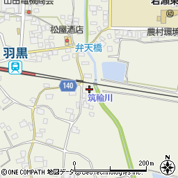 茨城県桜川市友部1642周辺の地図