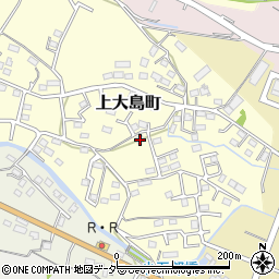 群馬県高崎市上大島町154周辺の地図