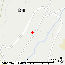 長野県松本市会田236周辺の地図