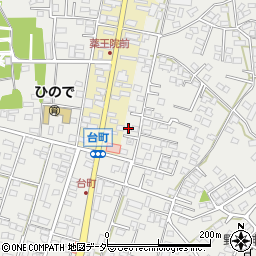 茨城県水戸市元吉田町2376-3周辺の地図