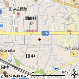 長野県東御市田中153周辺の地図