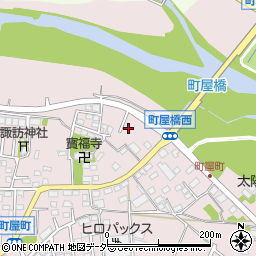 群馬県高崎市町屋町1041-3周辺の地図