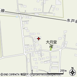 茨城県桜川市友部1155周辺の地図