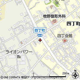石川県小松市四丁町は2-2周辺の地図