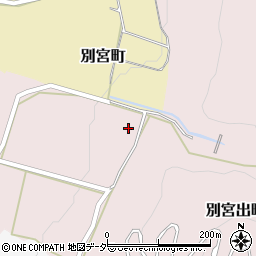 石川県白山市別宮出町周辺の地図