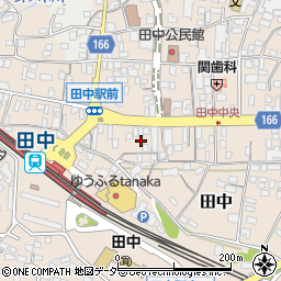長野県東御市田中189周辺の地図