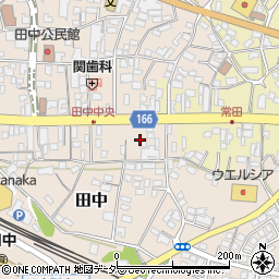 長野県東御市田中147-1周辺の地図