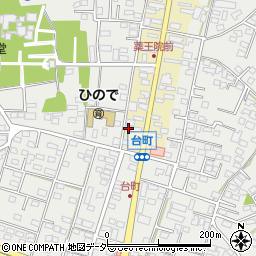 茨城県水戸市元台町1517周辺の地図