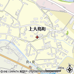 群馬県高崎市上大島町123-8周辺の地図
