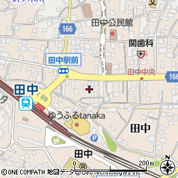 長野県東御市田中190周辺の地図