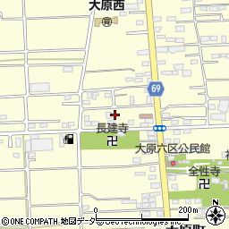 群馬県太田市大原町1843-12周辺の地図