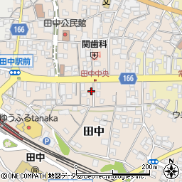長野県東御市田中164-1周辺の地図