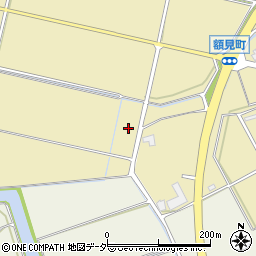 石川県小松市額見町（お）周辺の地図