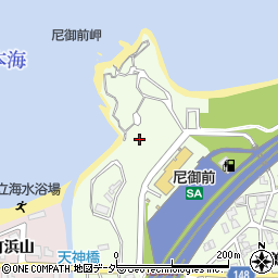 石川県加賀市美岬町尼ゴジ周辺の地図