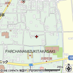 群馬県高崎市井野町904-23周辺の地図