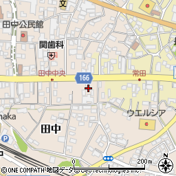 長野県東御市田中146周辺の地図