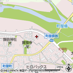 群馬県高崎市町屋町1041周辺の地図