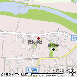 群馬県高崎市町屋町809-4周辺の地図