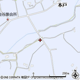 茨城県笠間市本戸473-3周辺の地図