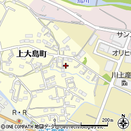 群馬県高崎市上大島町100-7周辺の地図