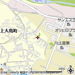 群馬県高崎市上大島町96周辺の地図