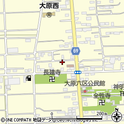 群馬県太田市大原町1843-15周辺の地図