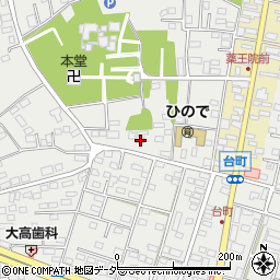 茨城県水戸市元吉田町717-1周辺の地図