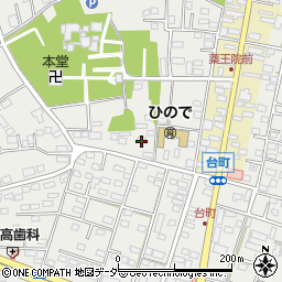 茨城県水戸市元吉田町718-1周辺の地図