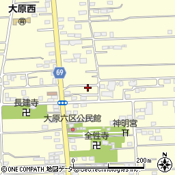 群馬県太田市大原町450-5周辺の地図