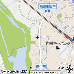 長野県東御市田中256周辺の地図